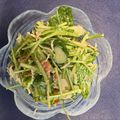 とらこ's cooksnap of when they made カニカマと水菜の簡単サラダ.