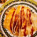 まゆらくら's cooksnap of when they made ライスペーパーお好み焼き★ヘルシー.
