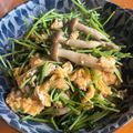 あーりょうママ's cooksnap of when they made 絶品❗️豆苗のシャキフワ卵炒め※簡単副菜.
