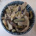 彩ーAyaー's cooksnap of when they made 豚肉となす、ピーマンのバターポン酢炒め.