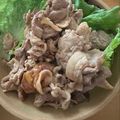 白いトラ's cooksnap of when they made 簡単！豚こま生姜焼きのサニーレタス包み.
