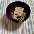 yesmama's cooksnap of when they made ＊カキと焼き豆腐の炊いたん＊.