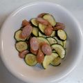 クックPDWR8N☆'s cooksnap of when they made 簡単⭐︎美味しいズッキーニとウインナー炒め.