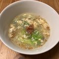 Soirate28's cooksnap of when they made 梅とレタスが入ったふんわり卵の春雨スープ.