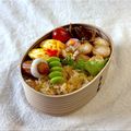 かっちゃん杉's cooksnap of when they made お弁当の彩りに！　枝豆のピック刺し.