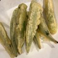 meise17's cooksnap of when they made ひと手間かけて♪オクラの天ぷら.