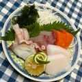 にきけん's cooksnap of when they made お刺身にすだち〜☆.