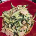 ゆるмαмα's cooksnap of when they made やみつき☆〜ささみときゅうりのごまサラダ.