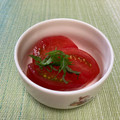 ビートルズ食堂's cooksnap of when they made 簡単☆トマトのお浸し.