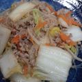 昔ヤクルトレディさん's cooksnap of when they made 白菜とひき肉の春雨炒め.