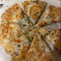クックMT7W5P☆'s cooksnap of when they made レンコンとさつまいものシラスの楽ちんピザ.