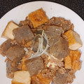 WOODs´'s cooksnap of when they made 厚揚げとこんにゃくで豚ひき肉のそぼろ煮.