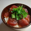 気まぐれ♡雨おんな's cooksnap of when they made お寿司屋さん直伝！丼に♪マグロのづけ.