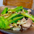 ＊あんずあん＊'s cooksnap of when they made 豚肉とレタスのオイスター炒め.