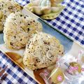 みっちゃん❇️68's cooksnap of when they made カリカリ梅とカリカリじゃこのおにぎり🍙.