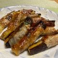 ビートルズ食堂's cooksnap of when they made 茄子の肉巻き照り焼き.
