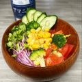 のんべぇヒロ's cooksnap of when they made サラダにちょこっと亜麻仁油.