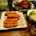 ひっこ's cooksnap of when they made ウインナーに爪楊枝でミニフランクフルト？.