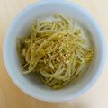 ももゆみ1230's cooksnap of when they made 楽ウマ♪♪めんつゆでもやしナムル.