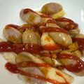 なーなちゃん's cooksnap of when they made ドイツの名物料理！カリーブルスト.