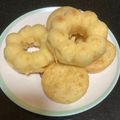 地図。's cooksnap of when they made 餅でもっちもちな焼きドーナツ.