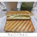 ちょこ☆ちょこ's cooksnap of when they made 余ったポテサラDeホットサンド♡.