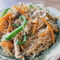 あっちゃんキッチン♪'s cooksnap of when they made 豚こまとピーマンの中華春雨炒め.