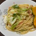 ワーキングマザーなつ's cooksnap of when they made ☆しらすときゃべつのペペロンチーノ☆.