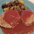 やむにゃん's cooksnap of when they made ☆トマトでデミグラスハンバーグ.
