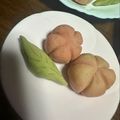 adzuki0's cooksnap of when they made レンジで…練りきり.