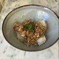 ナピト's cooksnap of when they made 簡単♡クリームチーズ納豆ご飯♡ＣＣＮＧ♡.