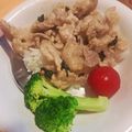 カカツツ's cooksnap of when they made 青じそたっぷり☆豚肉の味噌炒め.