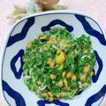 みっちゃん❇️68's cooksnap of when they made モロヘイヤ・納豆・しらすの梅肉和え♬.