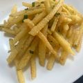 だいぽよ☆'s cooksnap of when they made 千切りジャガイモの明太子バター炒め.
