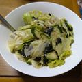 野菜係's cooksnap of when they made レタスときゅうり簡単すぎるチョレギサラダ.