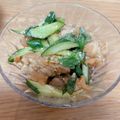 クックTQMGVO☆'s cooksnap of when they made リメイク★残った唐揚げで中華サラダ.