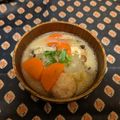 龍青空ママ's cooksnap of when they made 簡単☘️市販の鶏団子&塩麹入り味噌汁.