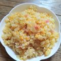 yunapi☆'s cooksnap of when they made 葱プラス　市販チャーハンの素にひと手間♪.
