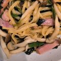 きらきら222's cooksnap of when they made ☆和風パスタ☆めんつゆ＆バター味♬.