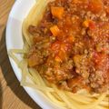 ariyuch's cooksnap of when they made たっぷり食べよう♪自家製ミートソース.