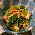 こうせい(=ﾟωﾟ)ﾉ's cooksnap of when they made 簡単おつまみ！小松菜と厚揚げの煮付け.