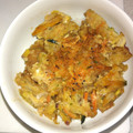 ミロ9607's cooksnap of when they made 激安丼！市販のかき揚げで卵とじかき揚げ丼.