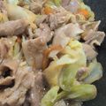 みぃふぅmama☆'s cooksnap of when they made ☆豚バラとキャベツのガリバタ醤油炒め☆.