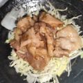 ちゃちゅ2's cooksnap of when they made BBQにも★特製だれ漬け！豚こま焼肉.