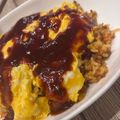ゆずこち's cooksnap of when they made 合挽き肉で♪我が家のコクうまオムライス.