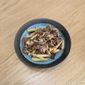 かホ！'s cooksnap of when they made 牛肉と細切りじゃがいもの甘辛炒め.
