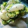 木漏れ日の台所's cooksnap of when they made 煮たまねぎと胡瓜のシンプル“マヨサラダ.