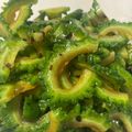 トコタン's cooksnap of when they made 旨辛ゴーヤのお浸し♡.