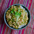 ❤️かわだん❤️'s cooksnap of when they made ♡めかぶと納豆和え♡.