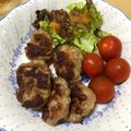 マダムスカーレット's cooksnap of when they made コロコロ蓮根の豚肉つくね.